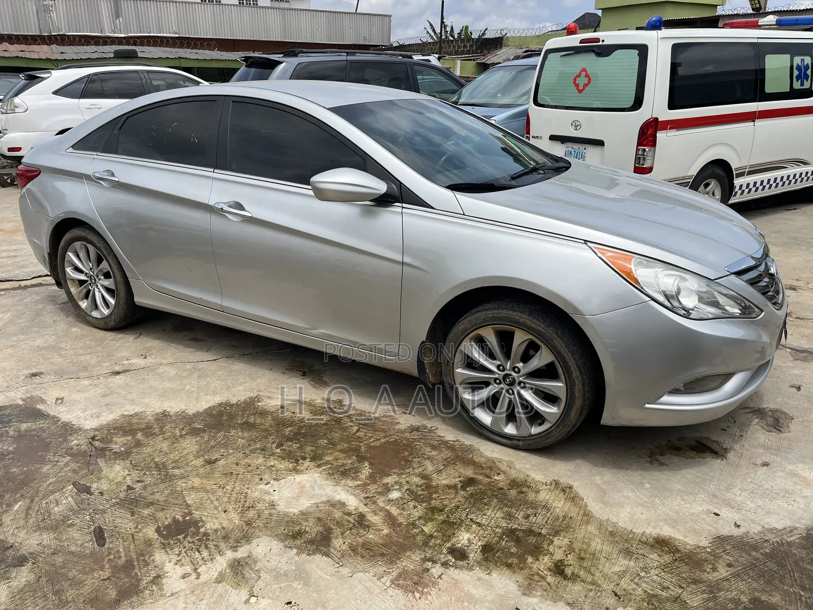 Hyundai Sonata 2012 Silver