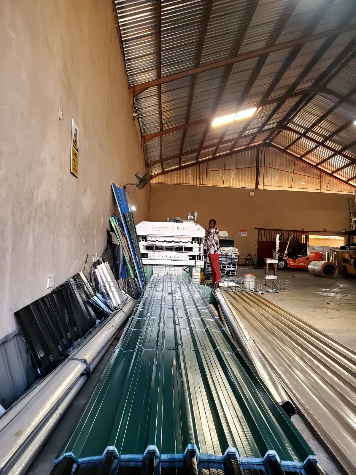 0.55 Mm Green Coated Oven Baked