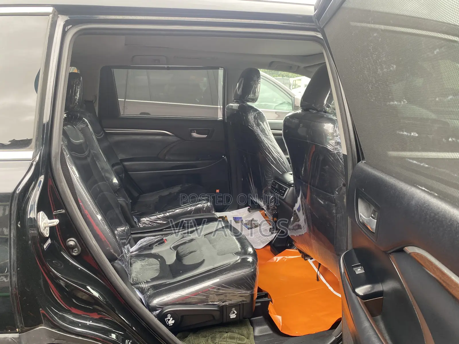 Toyota Highlander Limited V6 4x4 (3.5L 6cyl 6A) 2016 Black