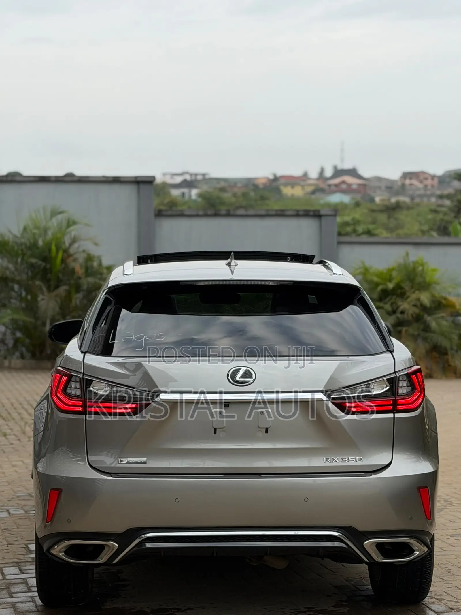 Lexus RX 350 F Sport AWD 2017 Gold