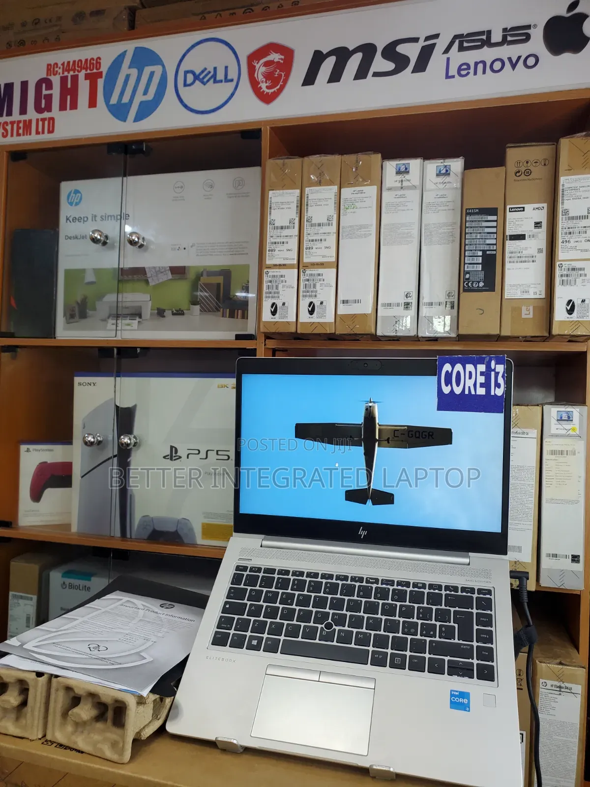 New Laptop HP EliteBook 755 G5 16GB Intel Core i3 SSD 512GB