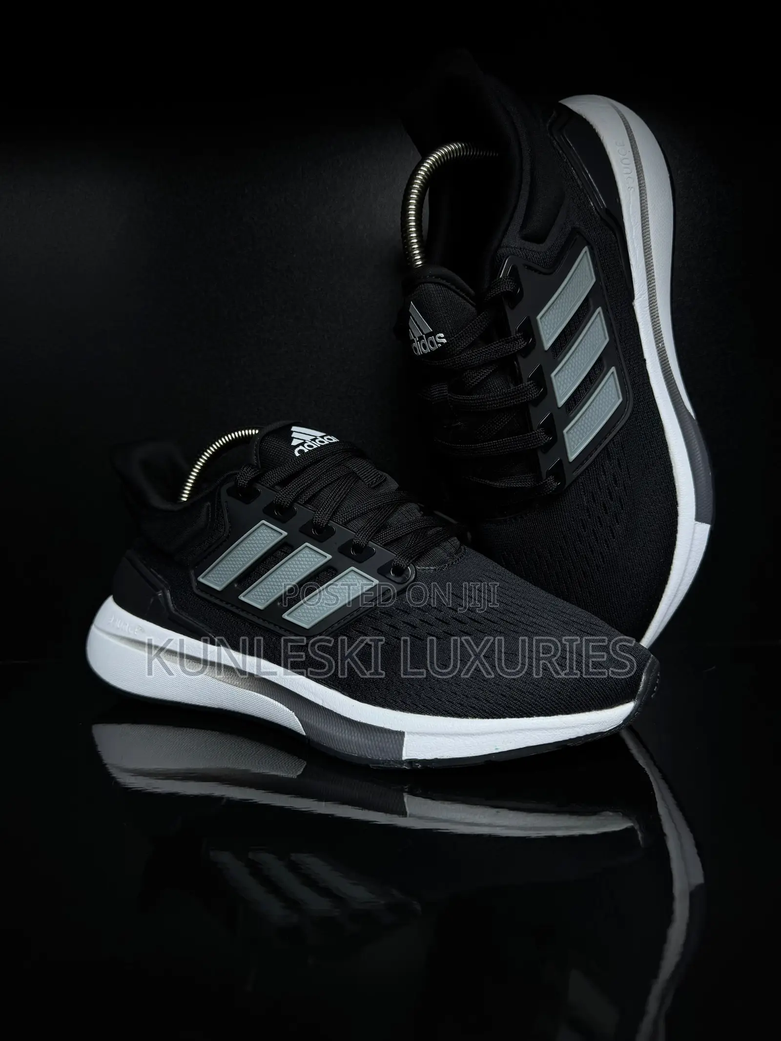 Original Adidas EQ21 Run Black / White Sneakers