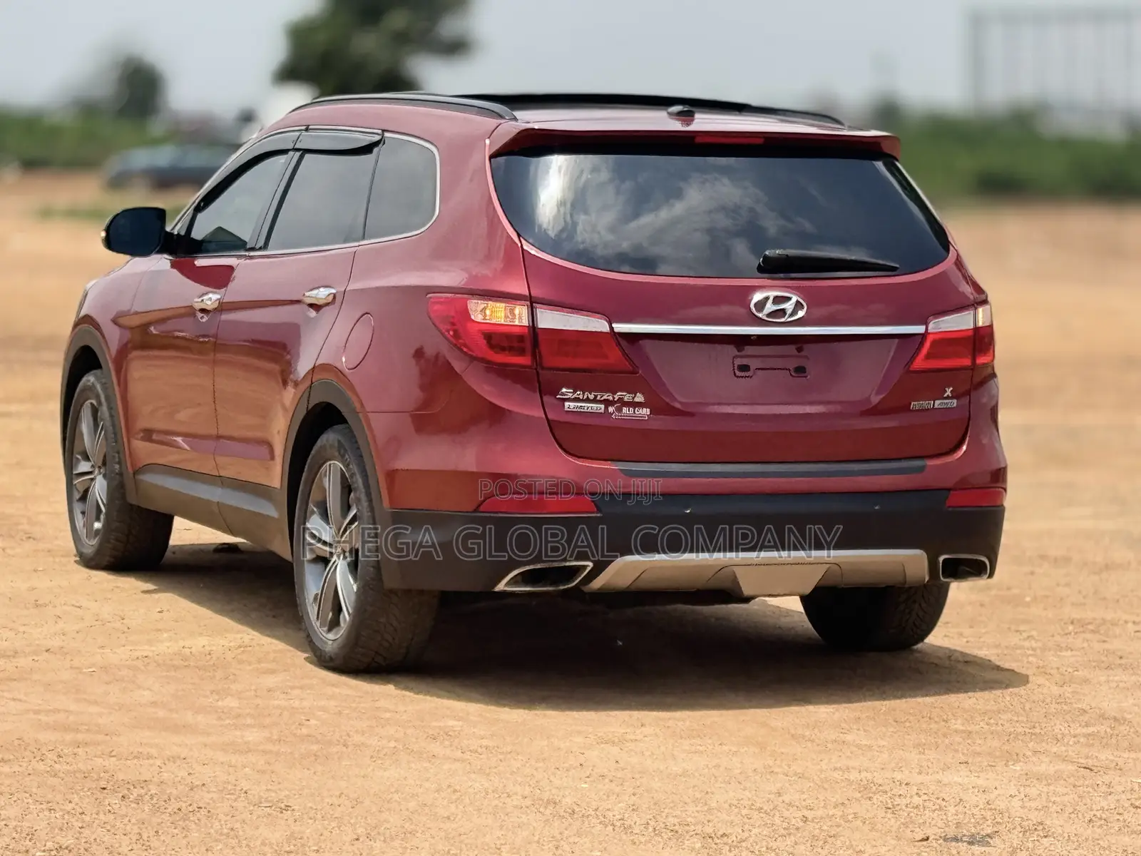 Hyundai Santa Fe Limited AWD 2016 Red