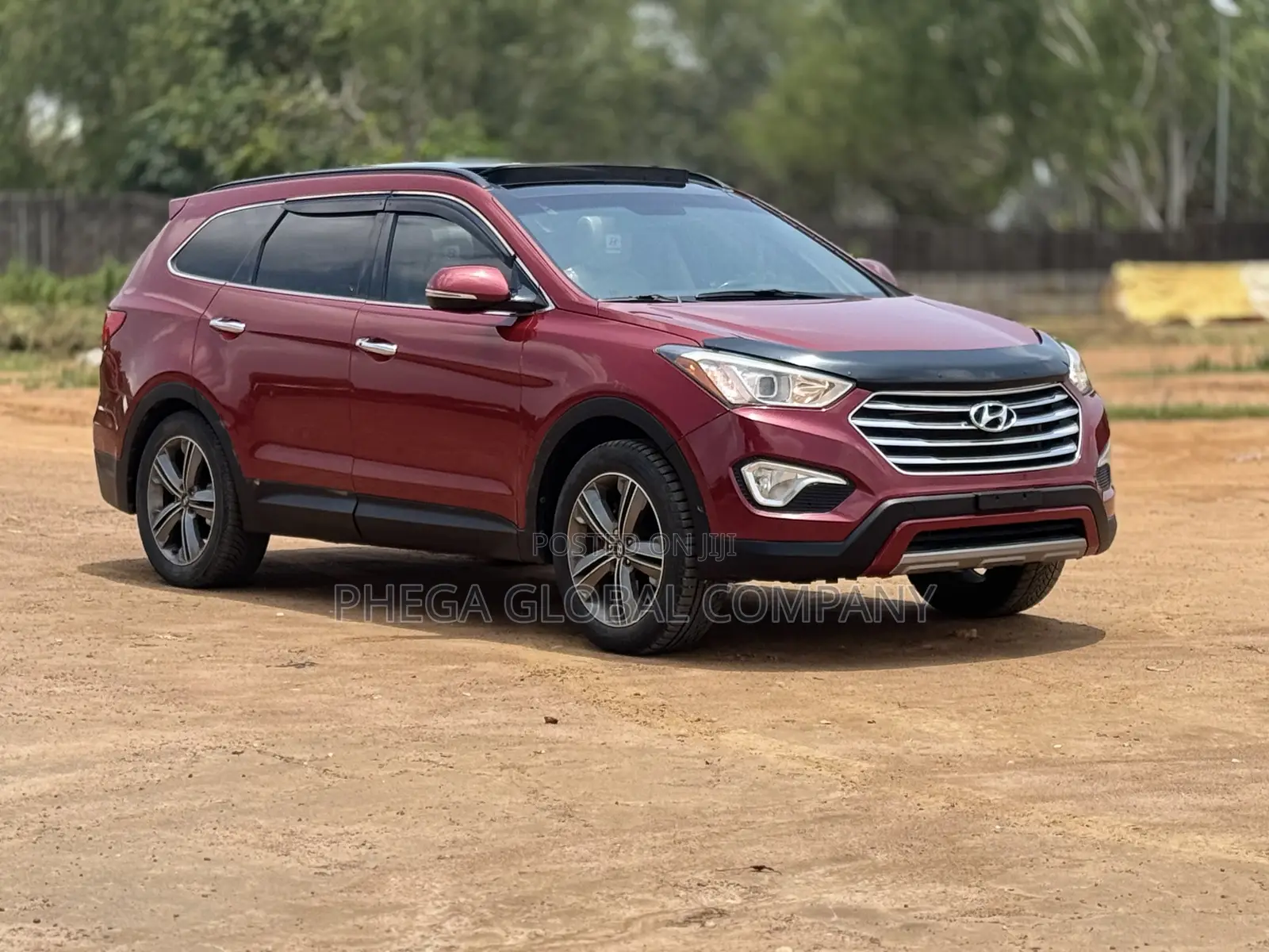 Hyundai Santa Fe Limited AWD 2016 Red