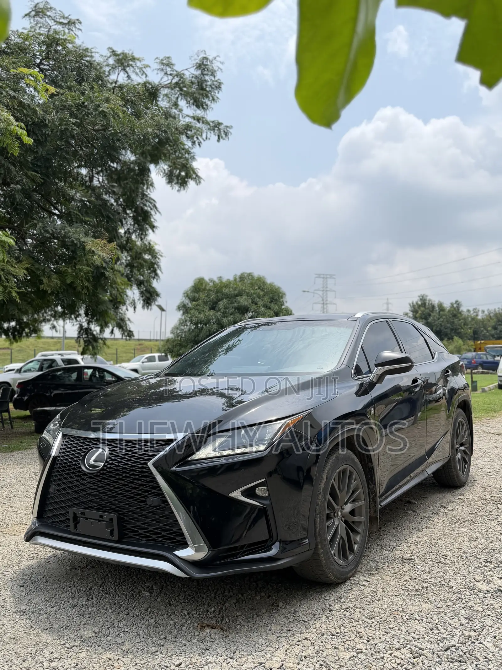 Lexus RX 350 F Sport AWD 2016 Black