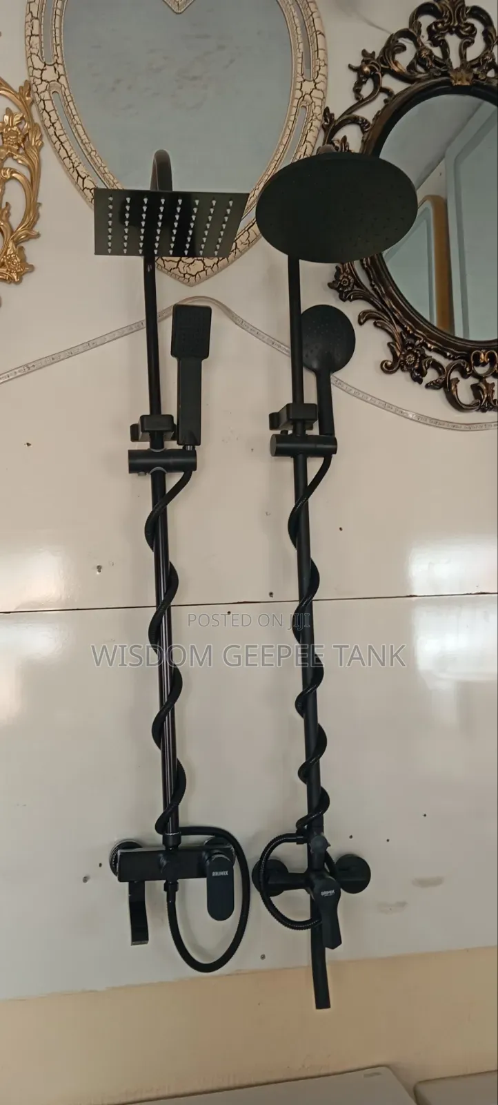 Standing Shower