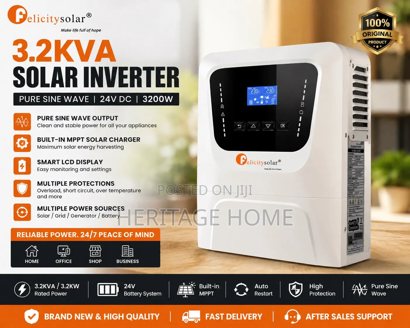 3.2KVA Felicity Inverter Hybrid