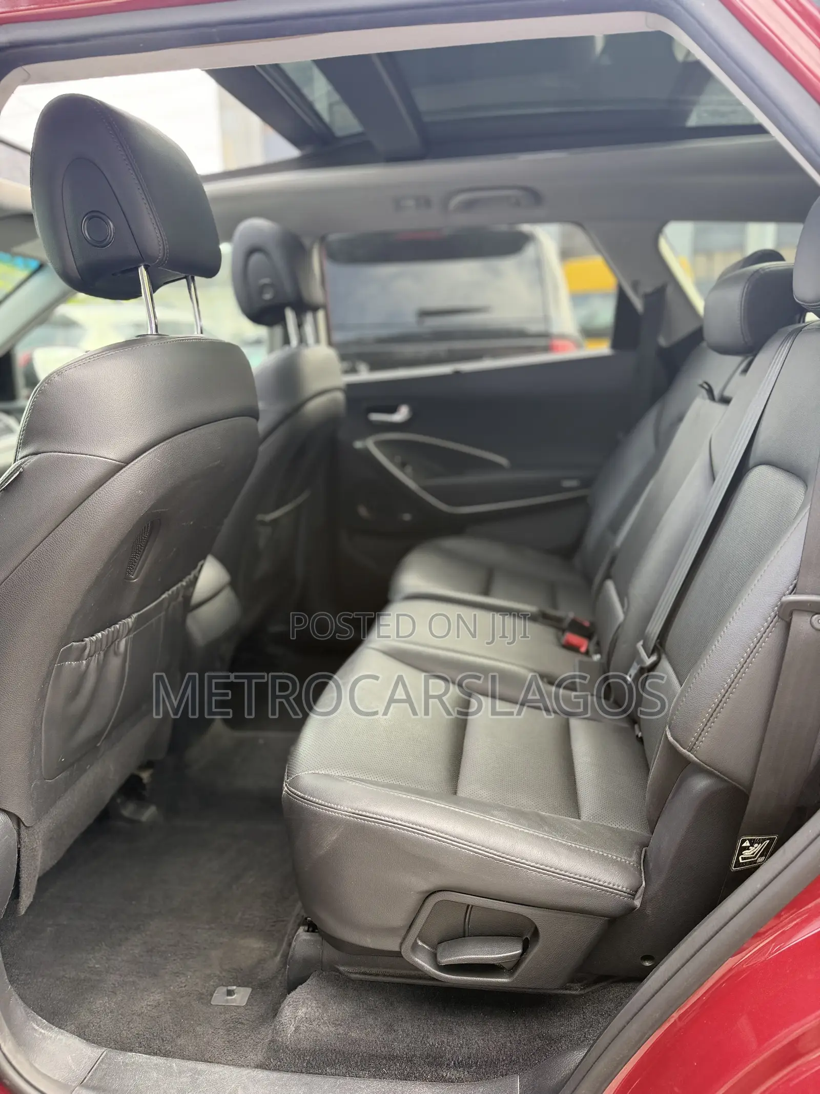 Hyundai Santa Fe Limited AWD 2017 Red