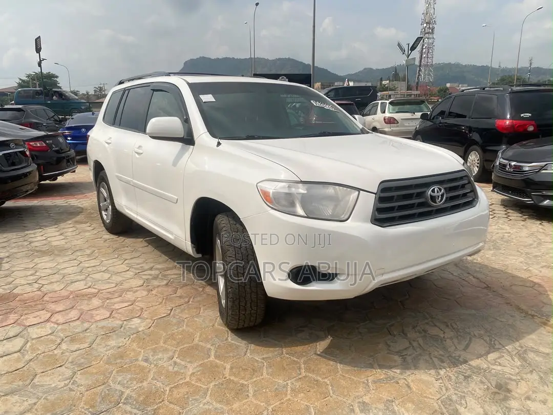 Toyota Highlander 2008 White