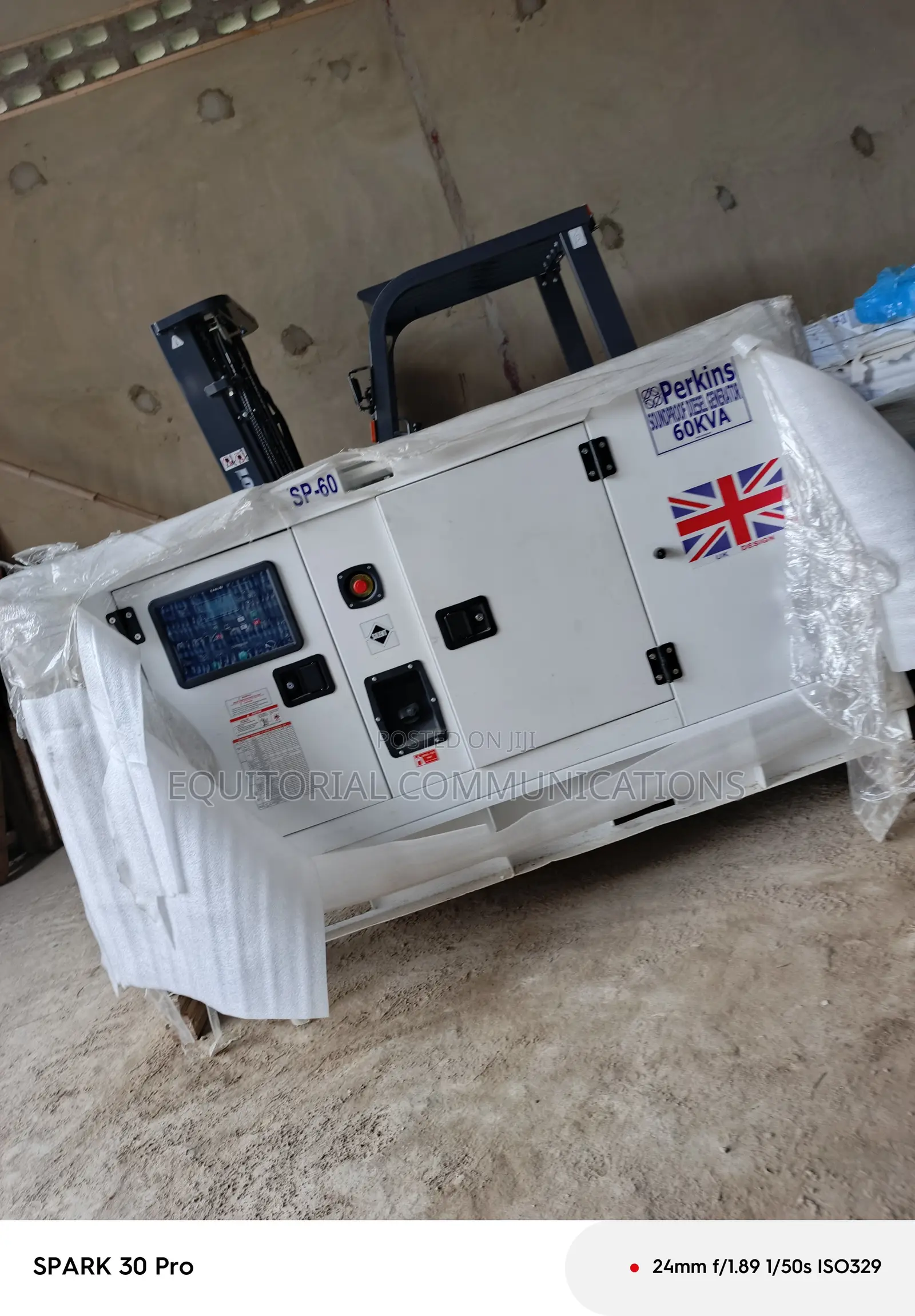 Perkins 60kVA Generator Set – Reliable Electricity for Business and In