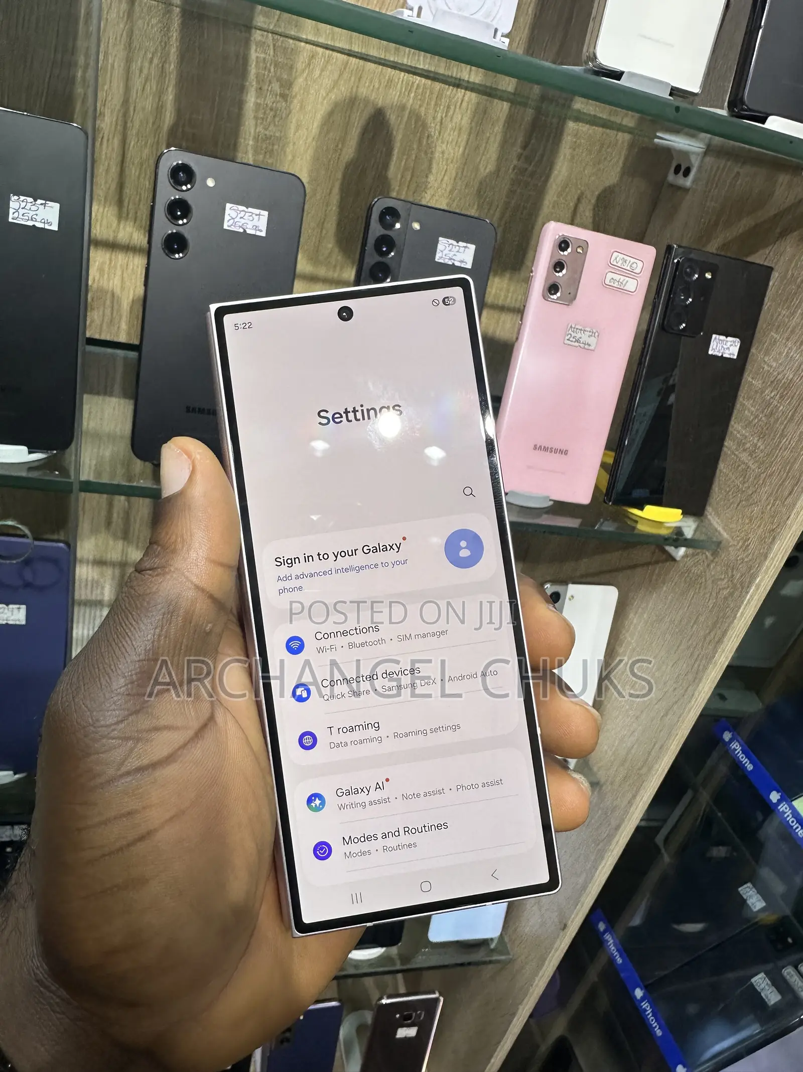 Samsung Galaxy Z Fold6 256 GB Pink