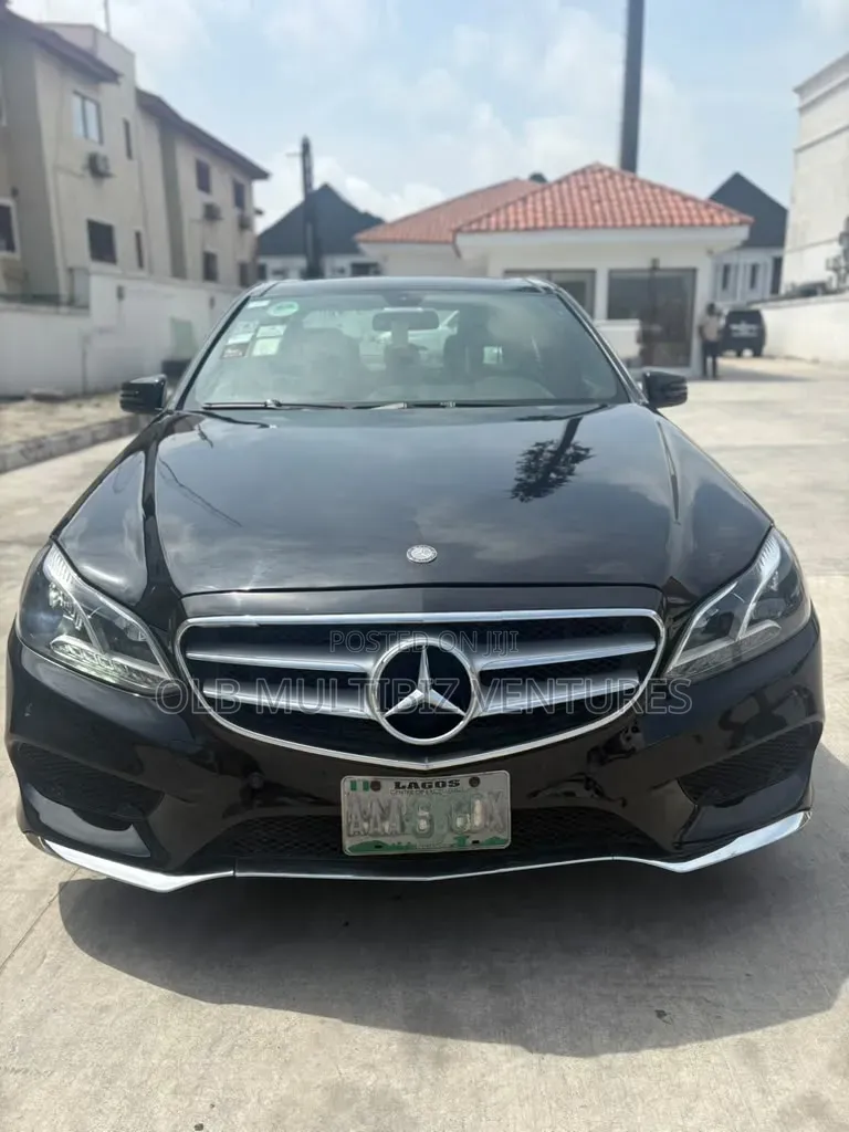 Mercedes-Benz E350 2013 Black