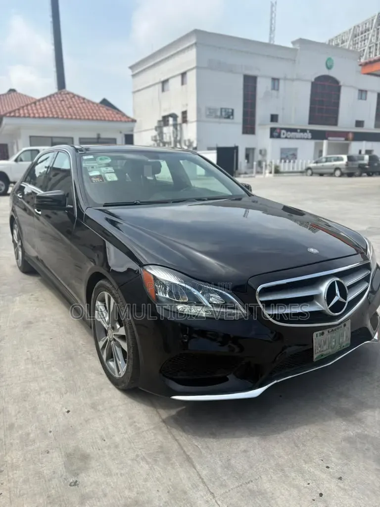 Mercedes-Benz E350 2013 Black