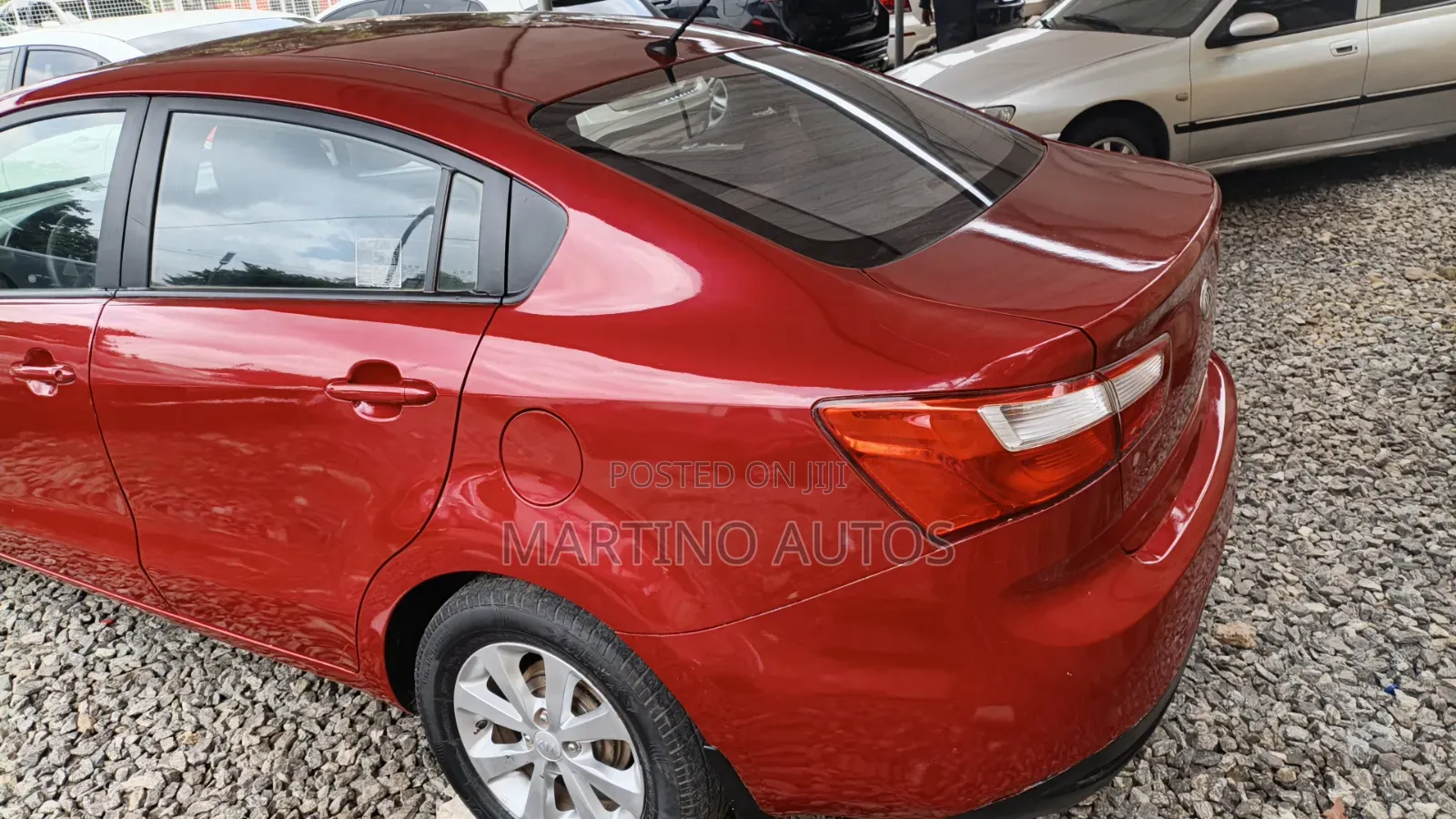 Kia Rio 2014 Red