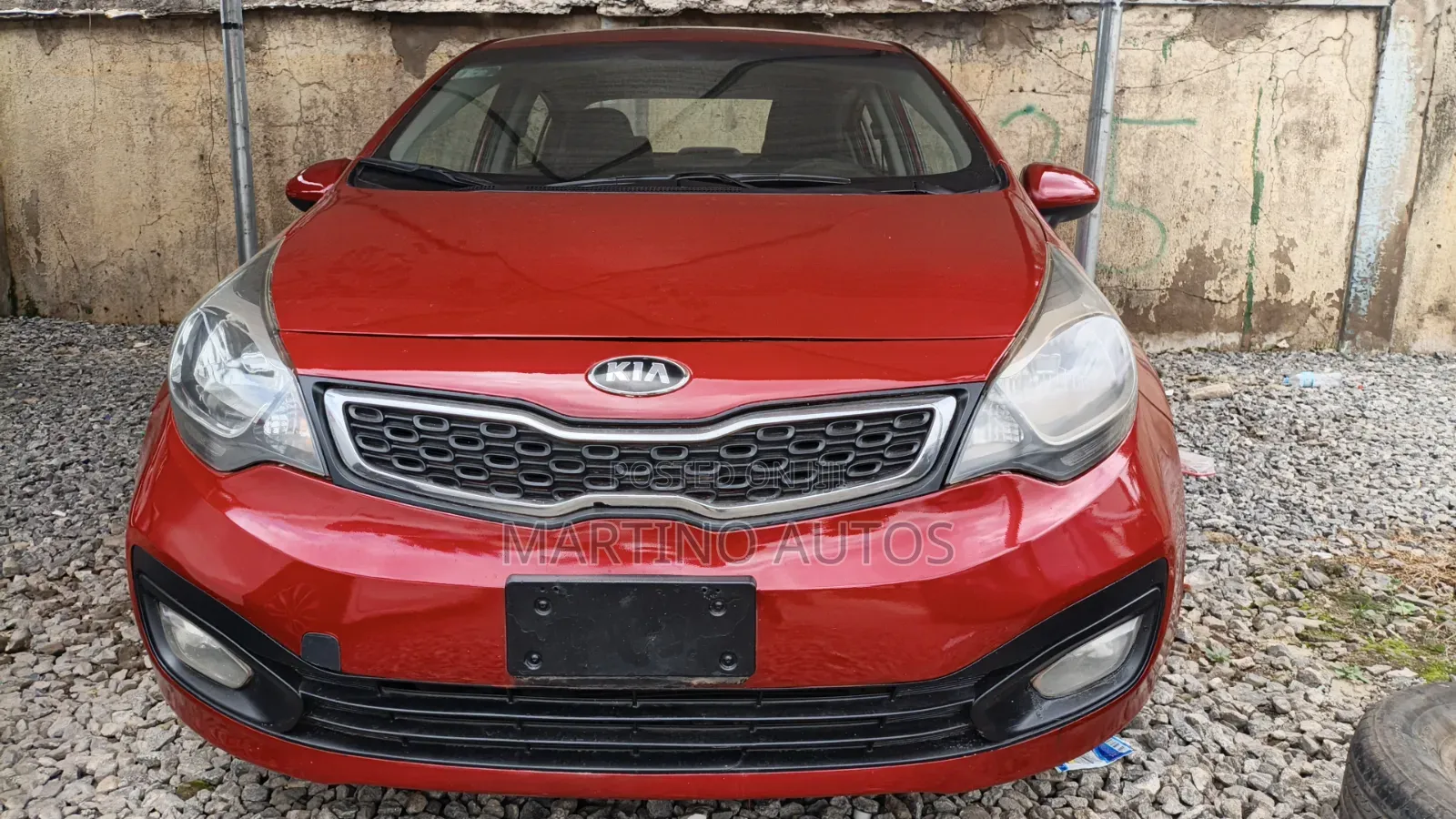 Kia Rio 2014 Red
