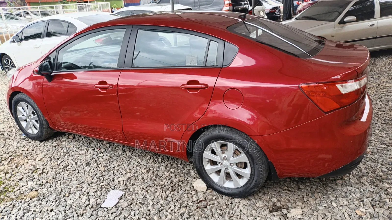 Kia Rio 2014 Red