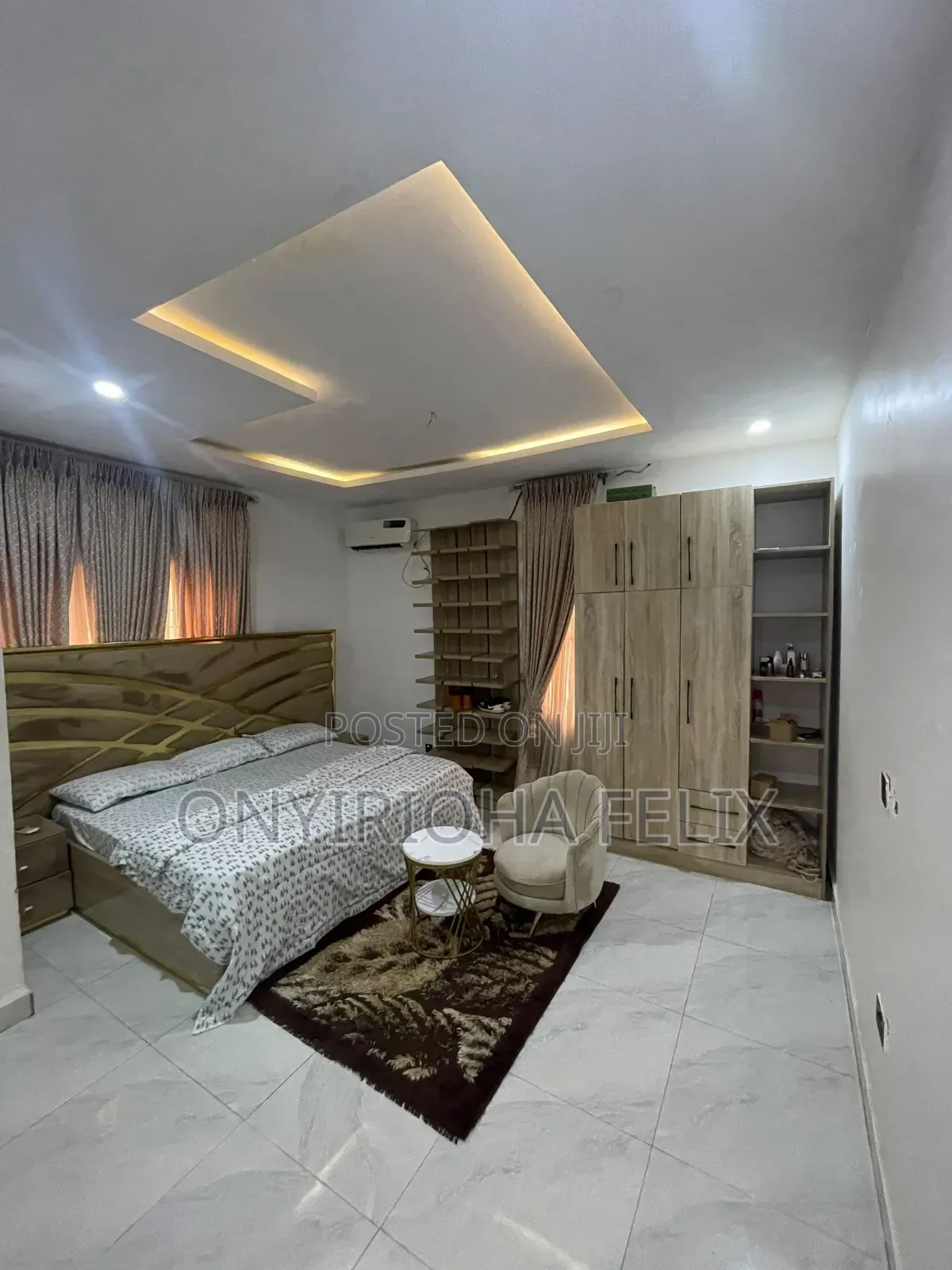 Furnished 2bdrm Block of Flats in Estate Around, Life Camp for rent