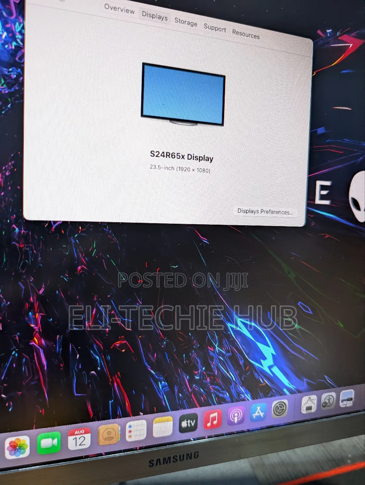 Samsung 24-Inch FHD 1080p 75Hz IPS Monitor