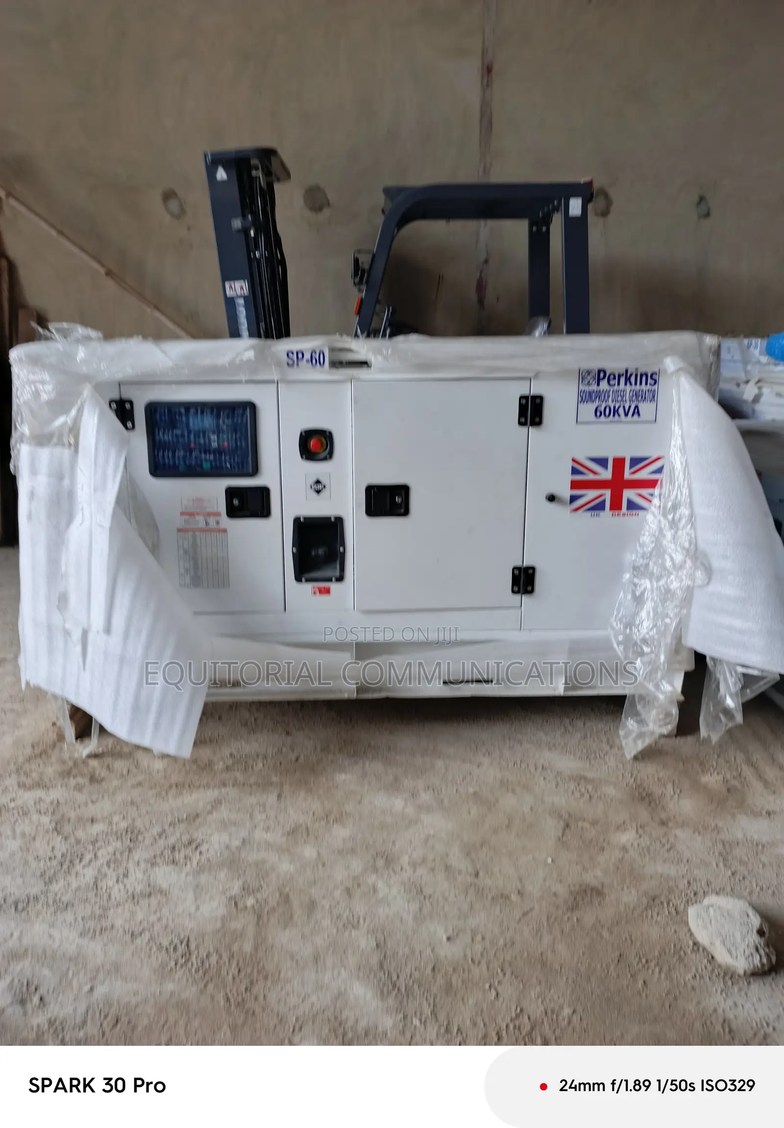 Perkins 60kVA Diesel Genset – Professional Power Solution for Business
