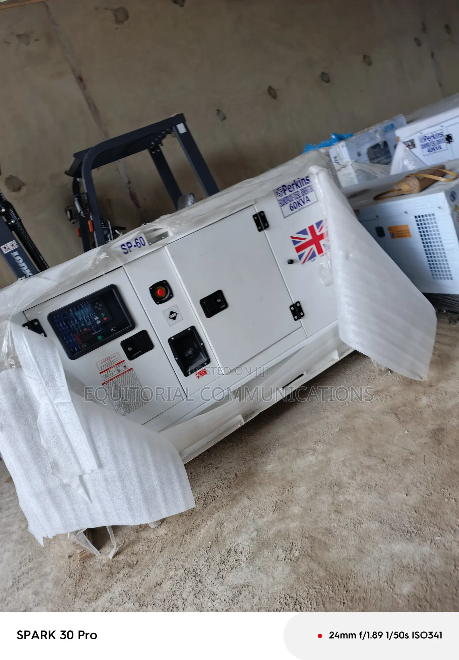 Perkins 60kVA Diesel Genset – Professional Power Solution for Business