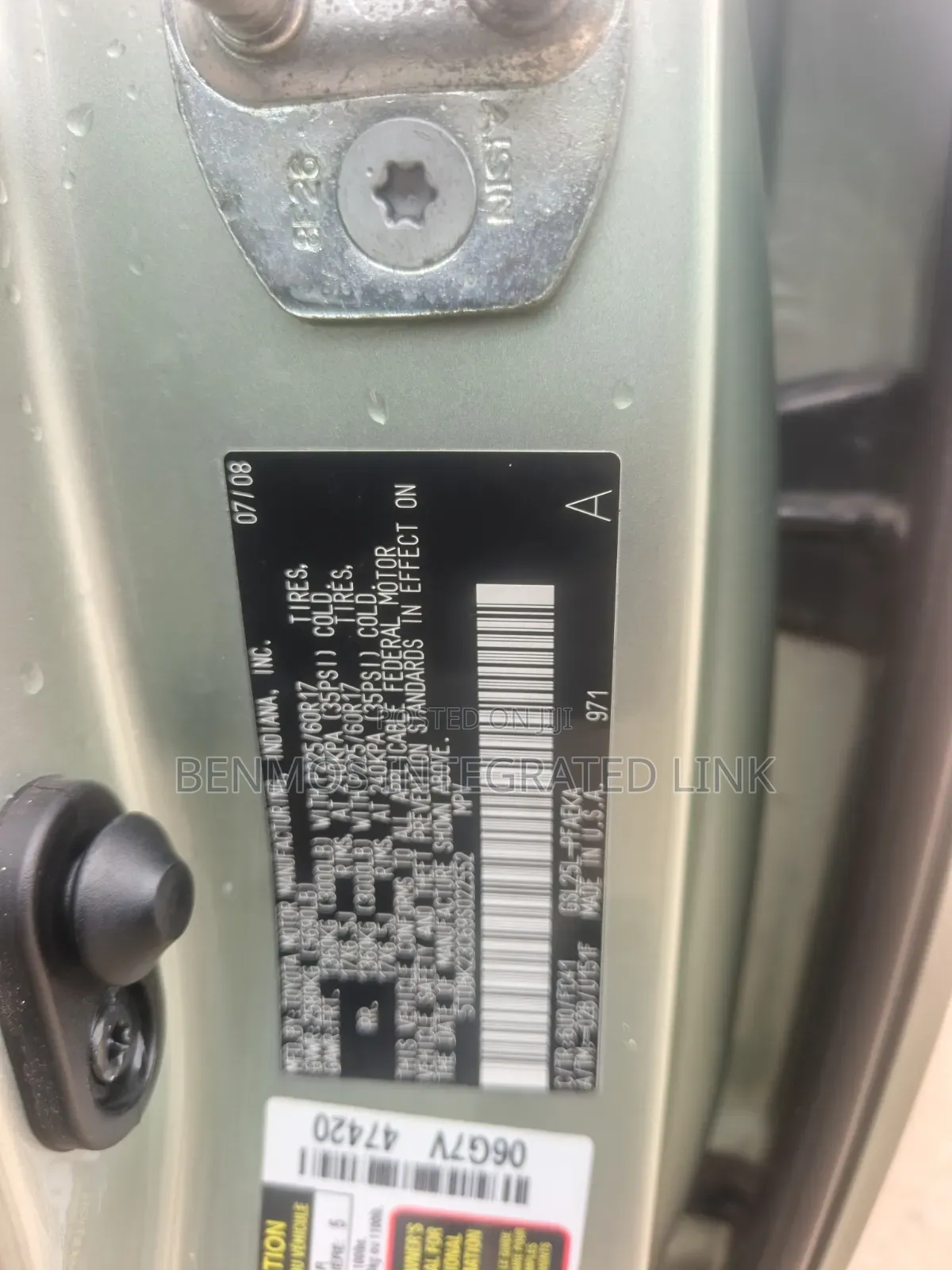 Toyota Sienna 2010 Green