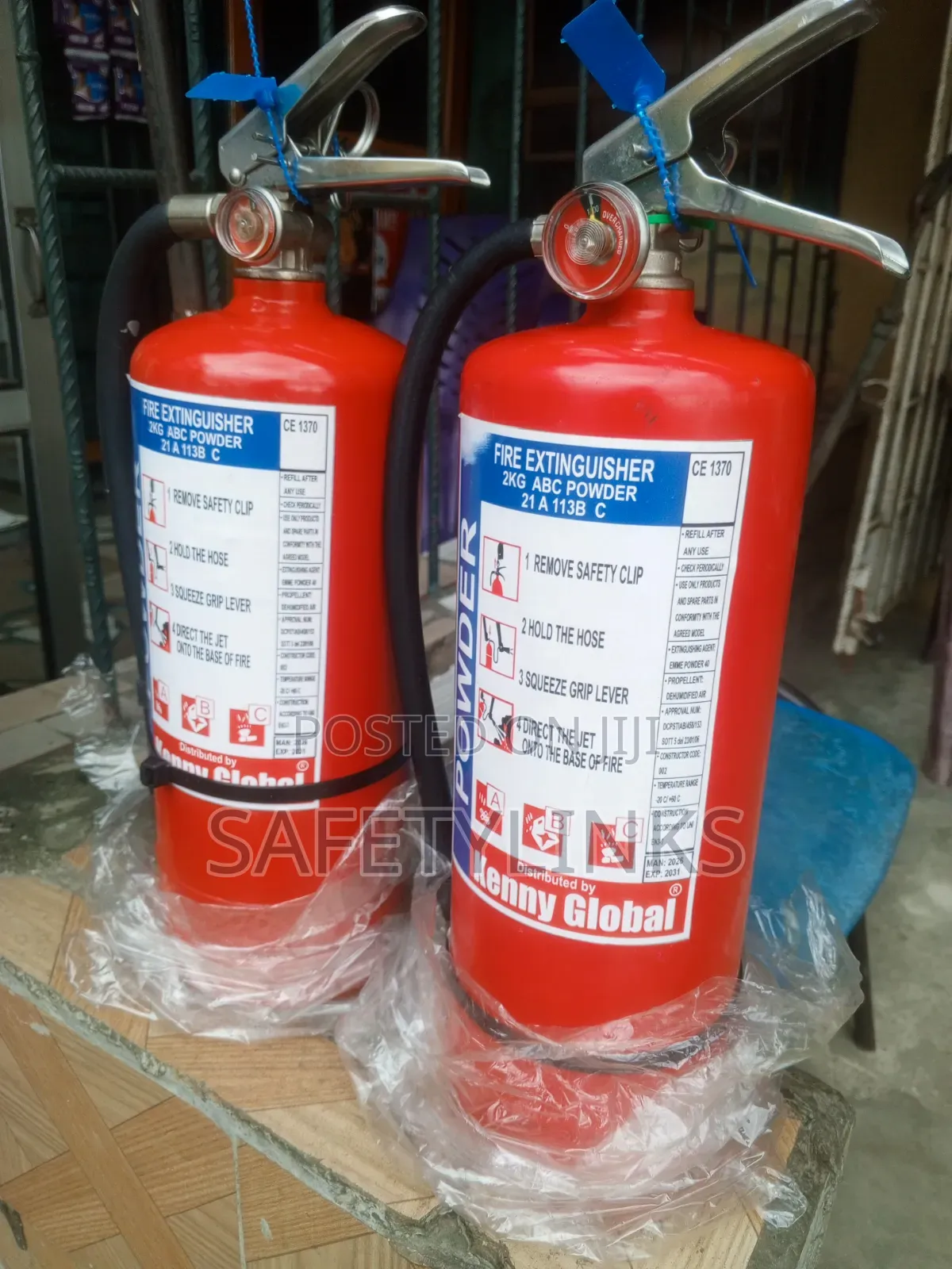 2kg DCP Fire Extinguisher