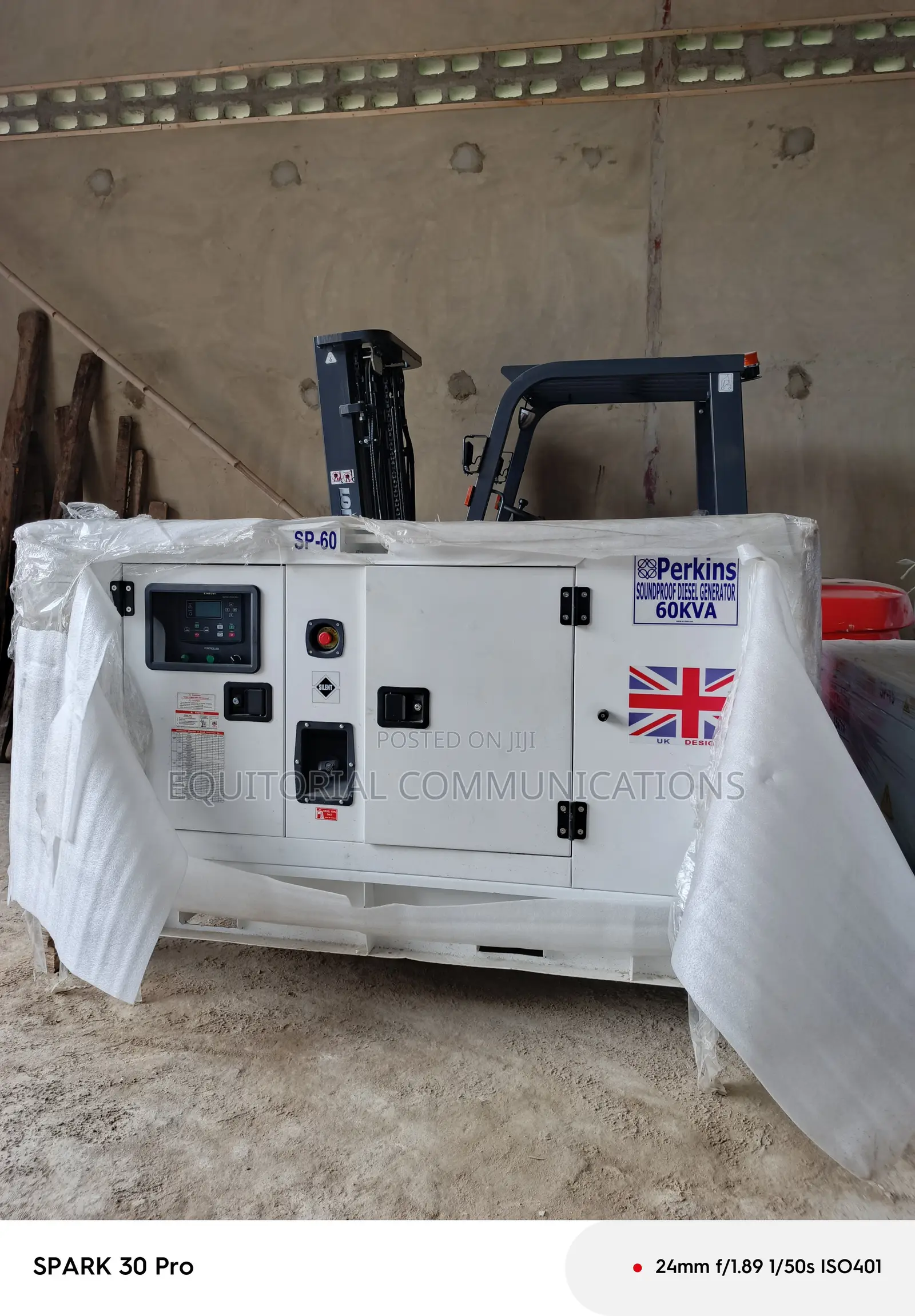 Perkins 60kVA Generator – Durable Diesel Power for Long-Term Performan