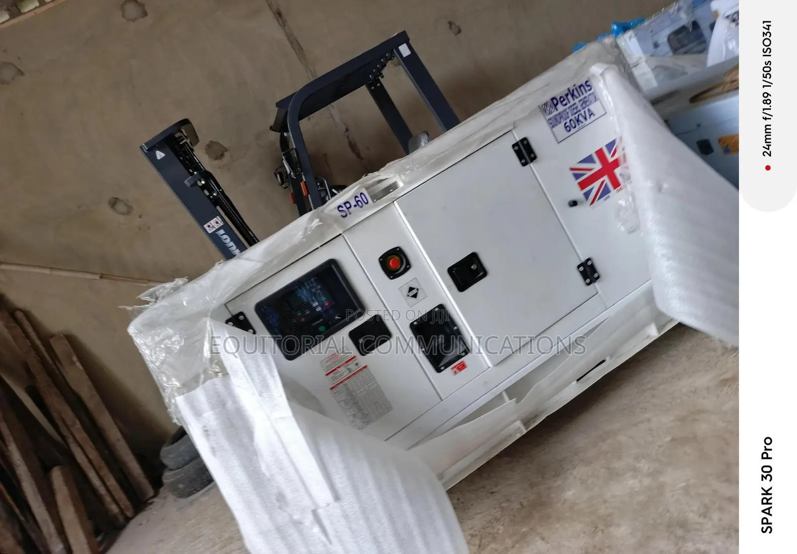 Perkins 60kVA Generator – Durable Diesel Power for Long-Term Performan