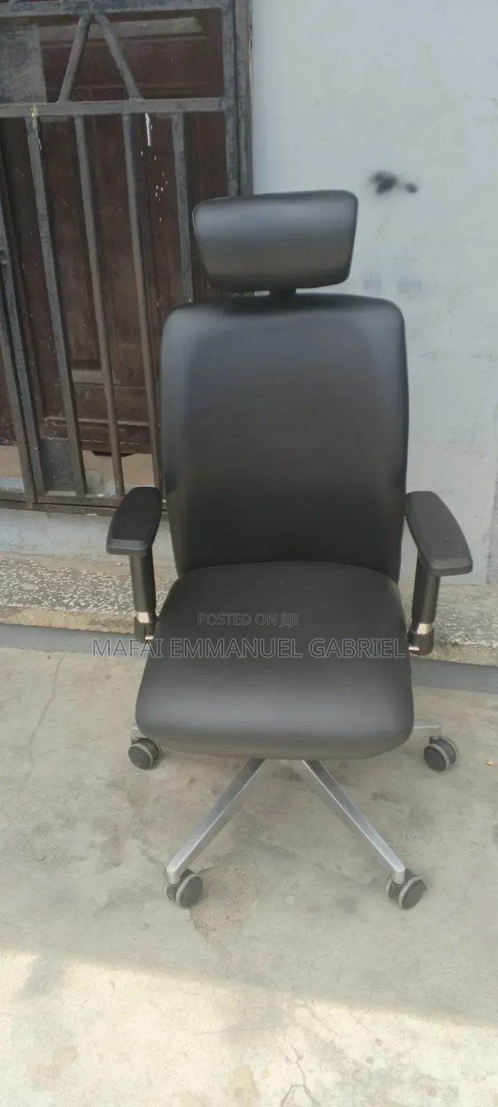 Ergonomic Chair Pure Leather