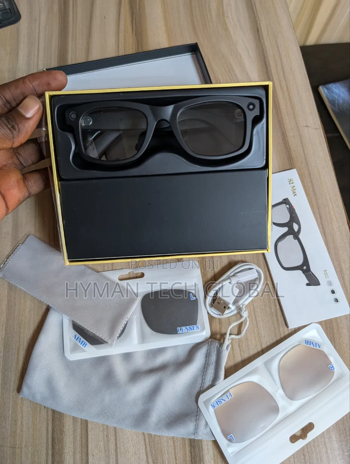 S2 Max Ai Smart Glasses, Video, Audio Recording Photo Ai Translation