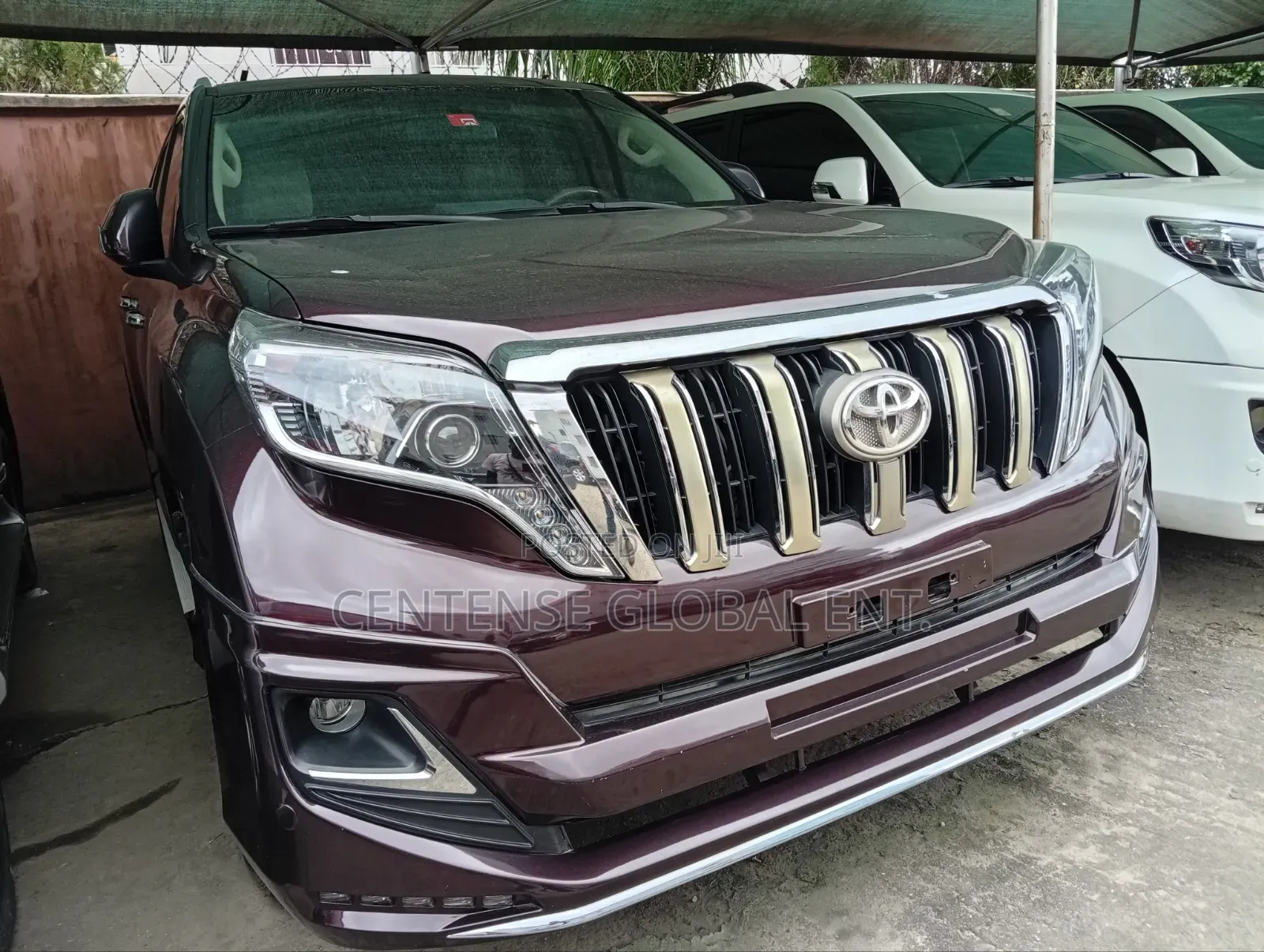 Toyota Land Cruiser Prado 2015 Purple
