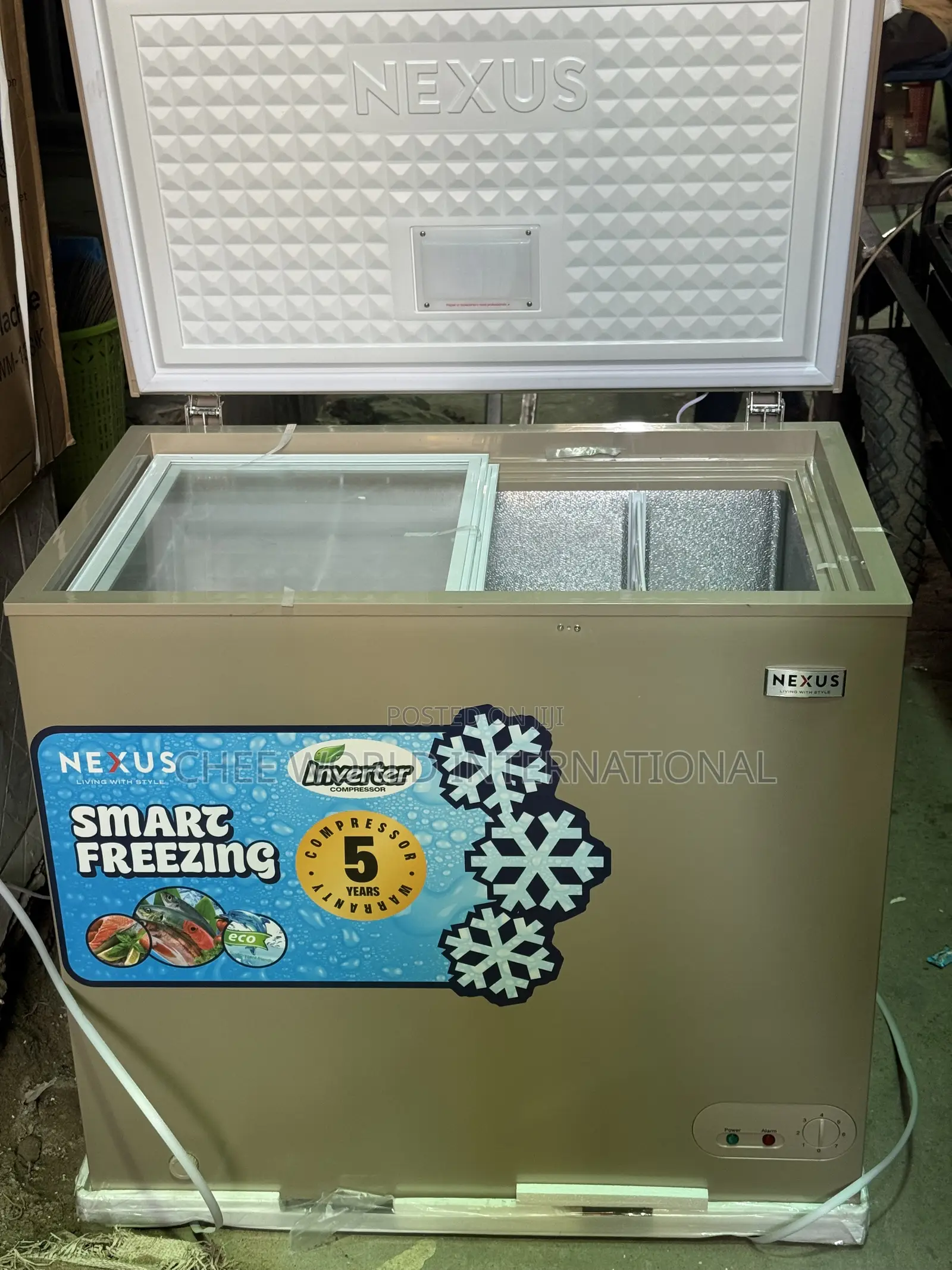 ORIGINAL Nexus 265L Inverter Deep Freezer – Fast Freezing