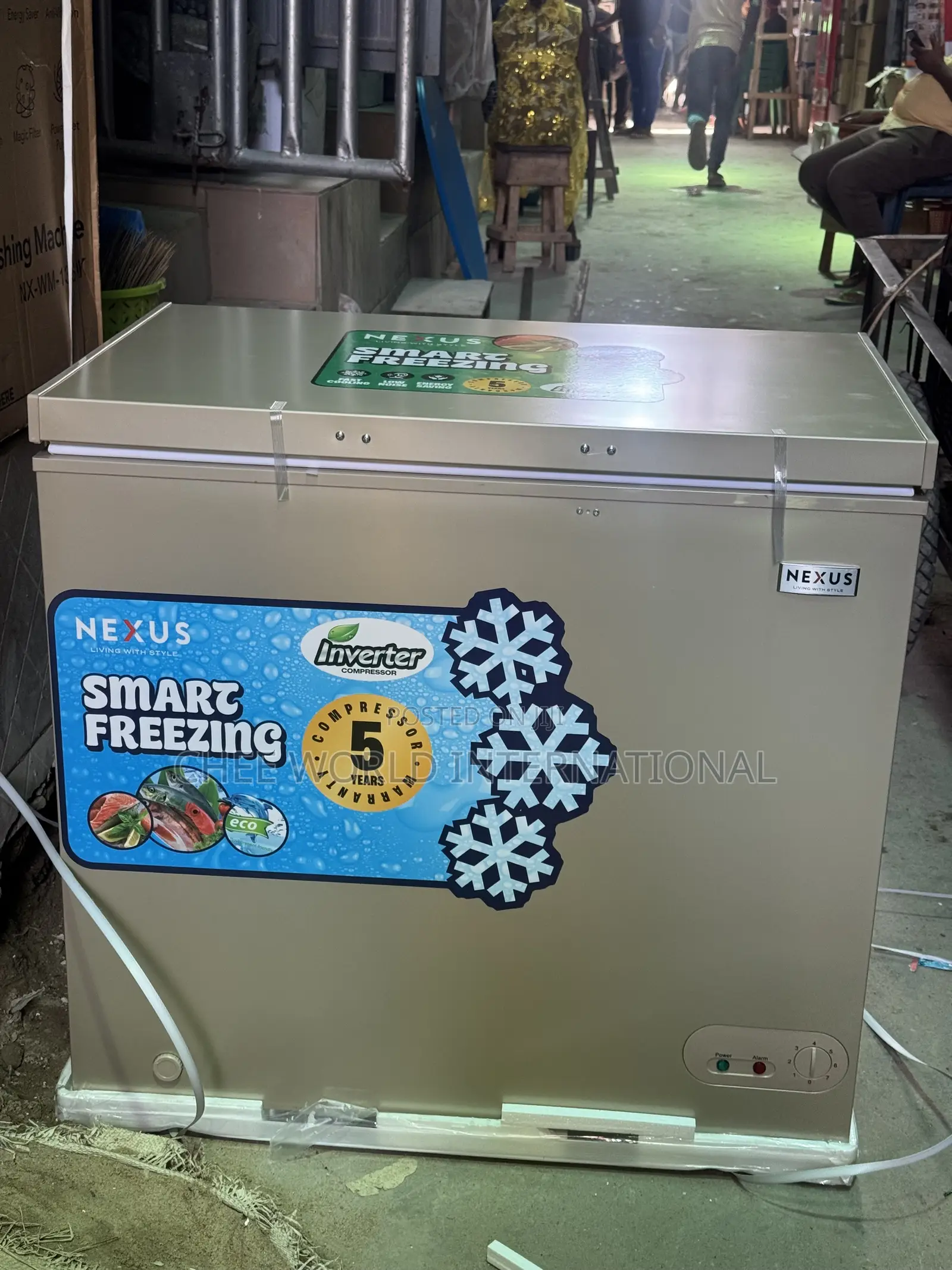 ORIGINAL Nexus 265L Inverter Deep Freezer – Fast Freezing