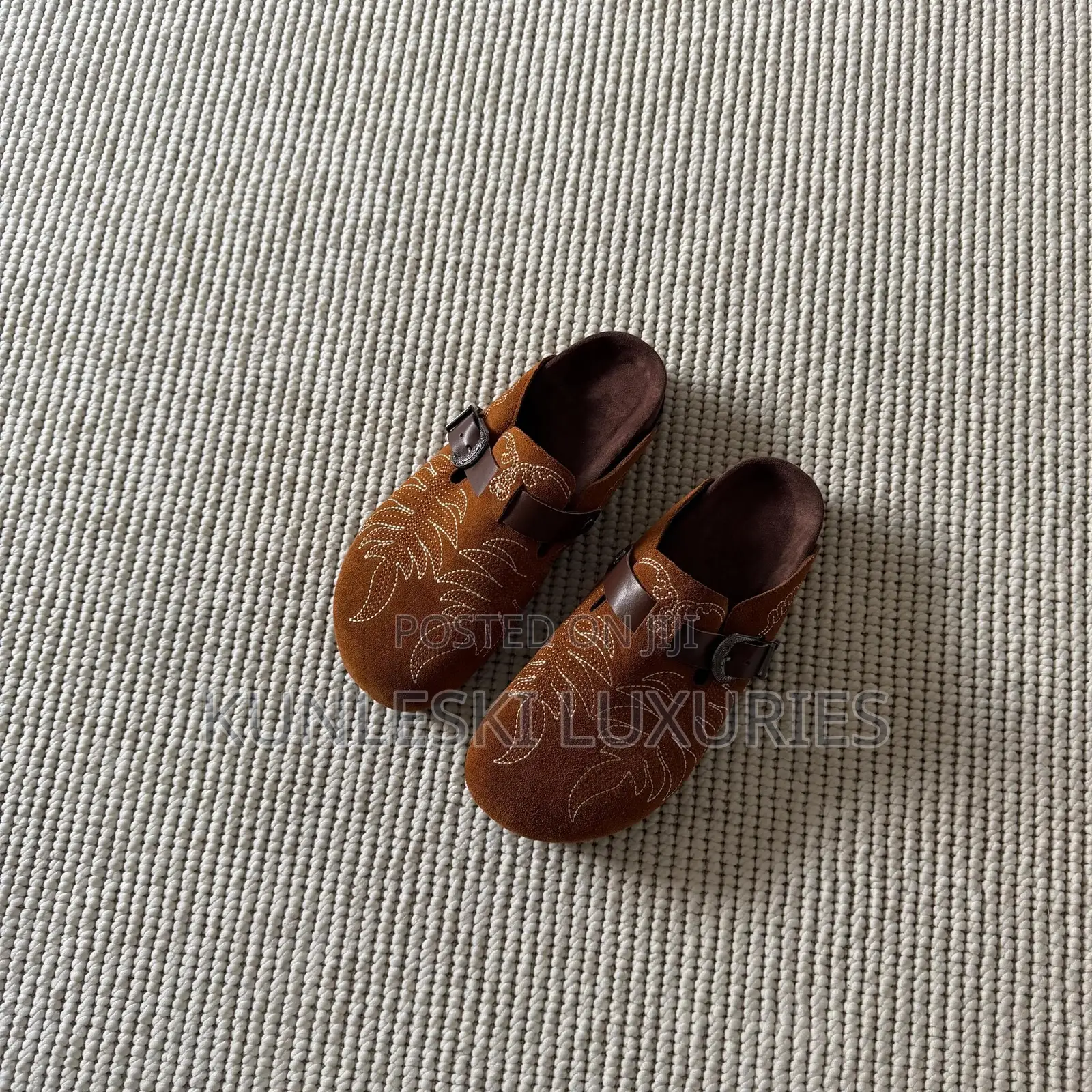 Original Vintage Embroidered Birkenstock Mules Available