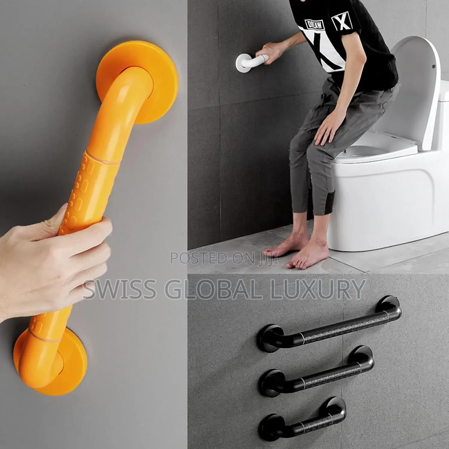 High Quality Grab Rail, Available in Different Colors and Sizes.