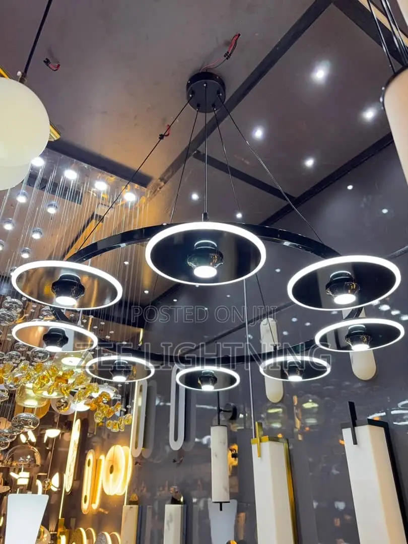 Elegance Round Modern Chandelier