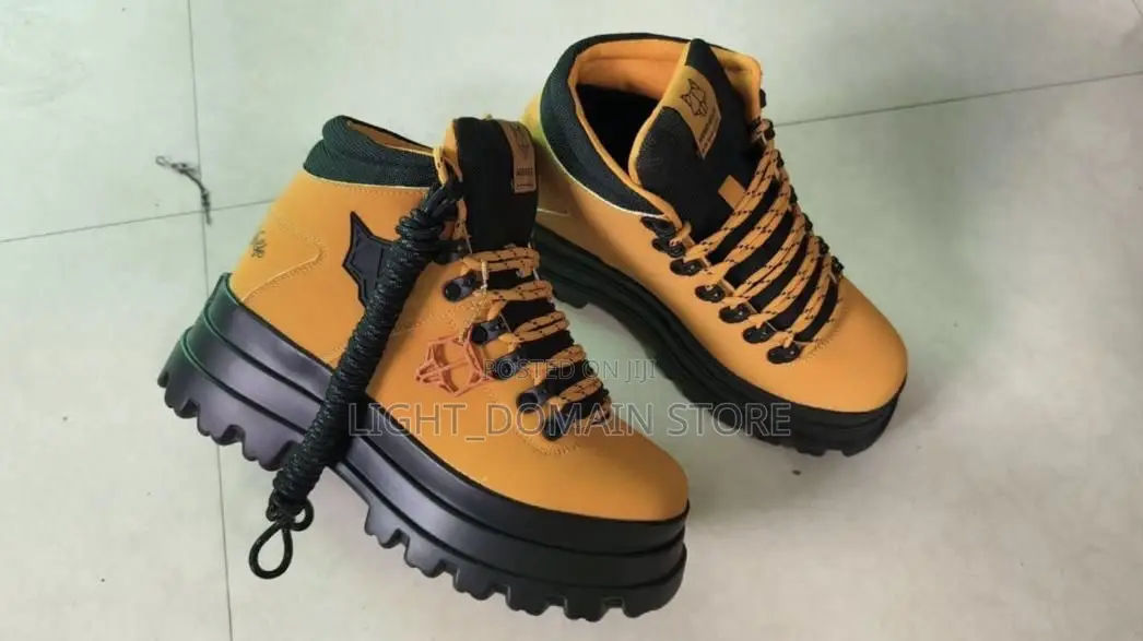 Naked Wolfe UrbanStreetwearThickPlatformAnkle Boots ( FREE DELIVERY )