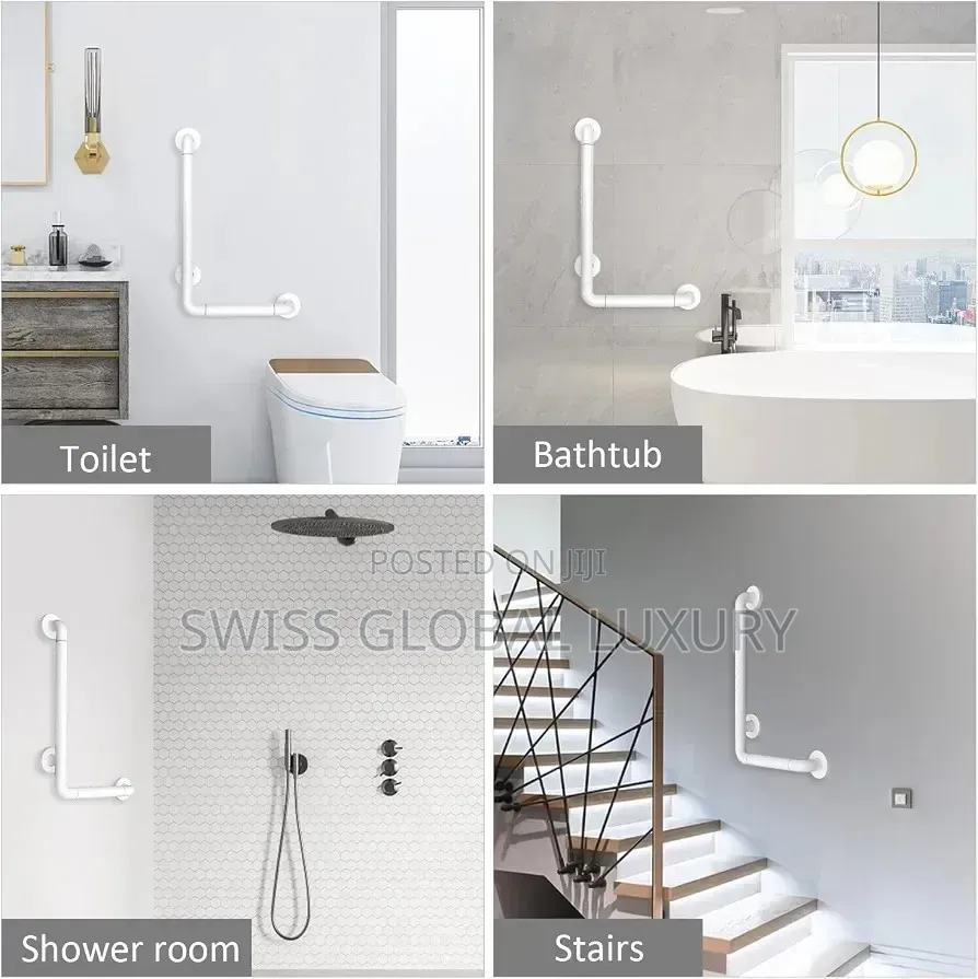 Shower Bar, Handle for Elderly People, Stainless Steel 40 X 60 Cm