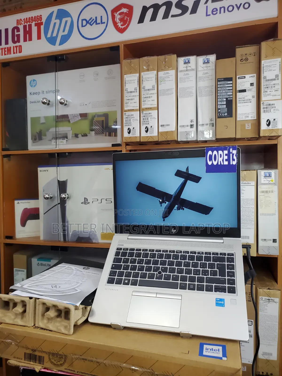 New Laptop HP EliteBook 820 12GB Intel Core i3 SSD 256GB