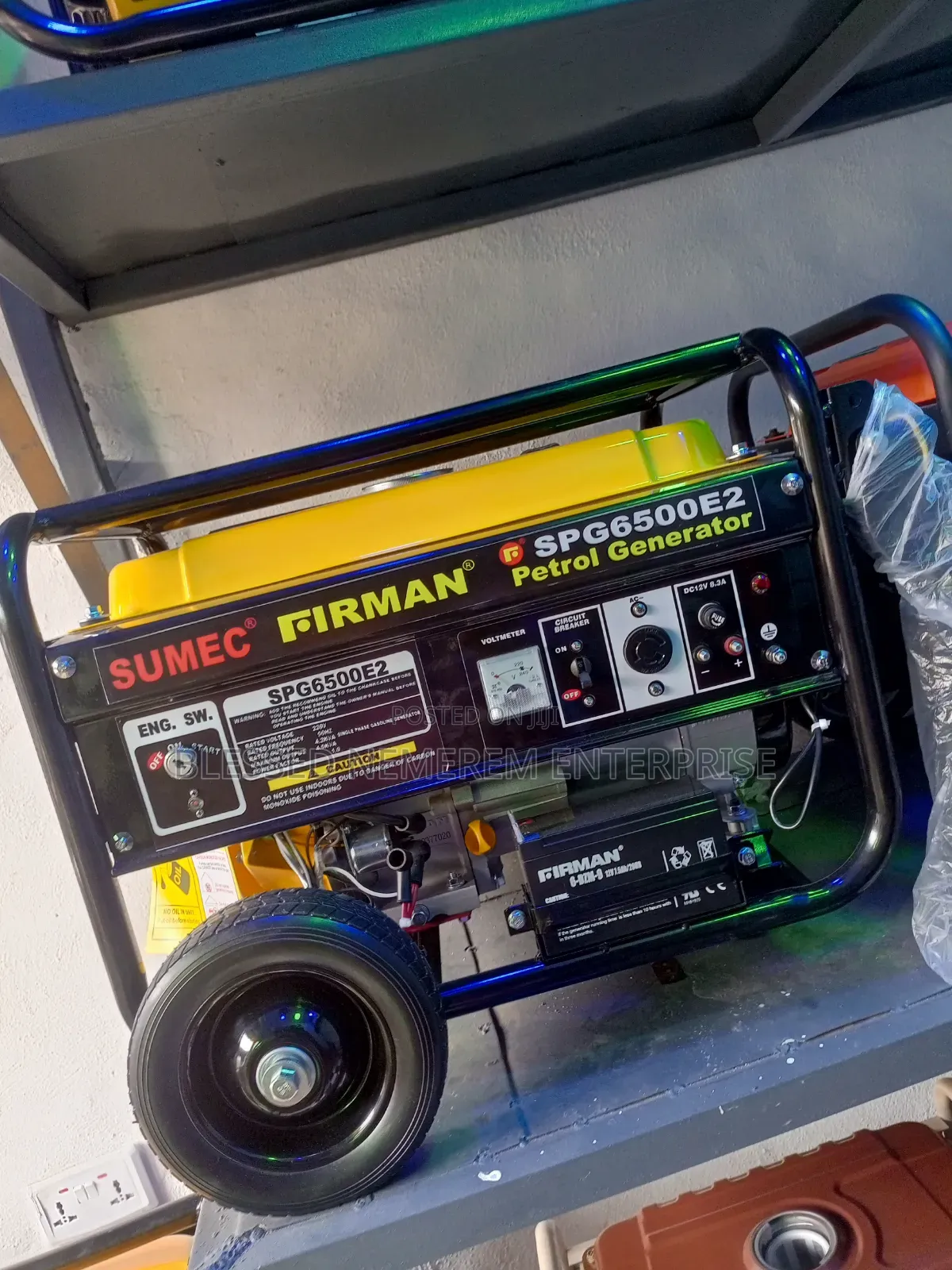 Original Sumec Firman Petrol Generator 4.8kva 100% Copper Coil