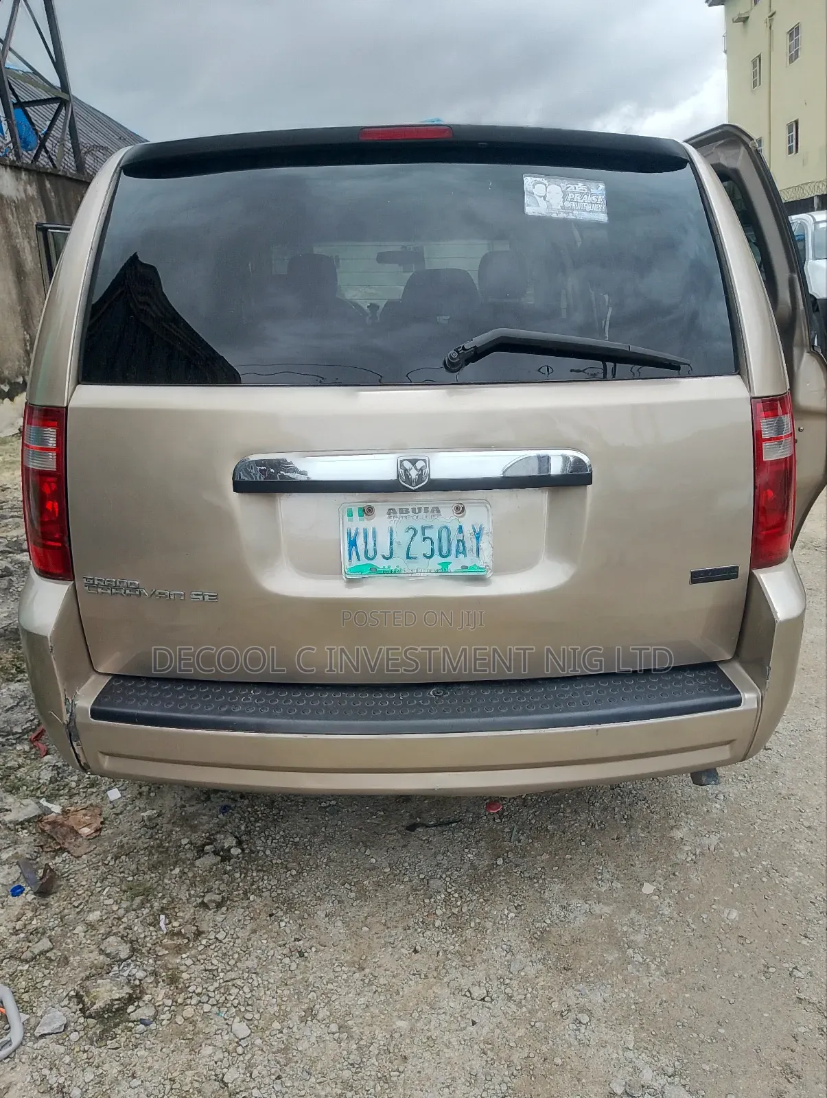 Dodge Caravan 2008 Gold