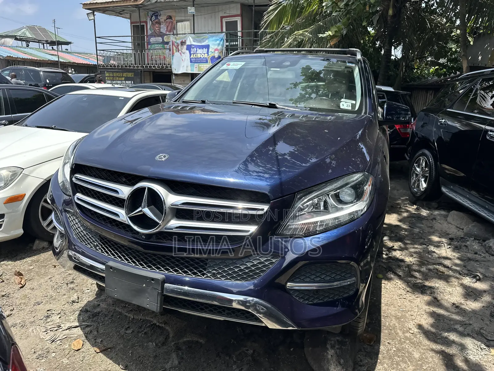 Mercedes-Benz GLE-Class GLE 350 2019 Blue