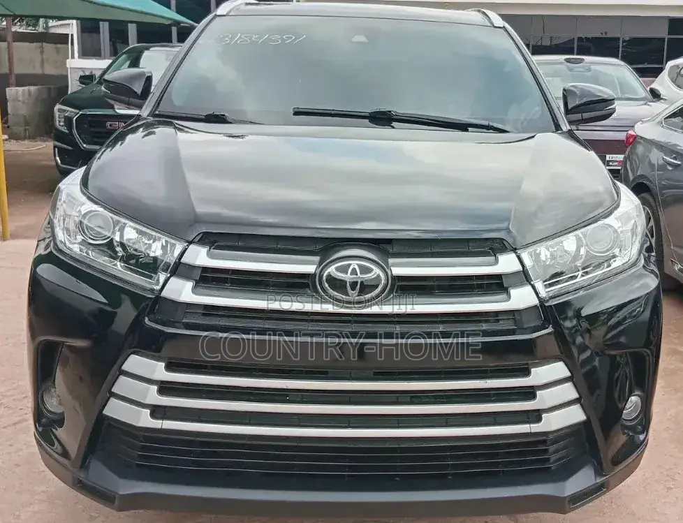 Toyota Highlander Limited Platinum 4x4 V6 (3.5L 6cyl 8A) 2018 Black
