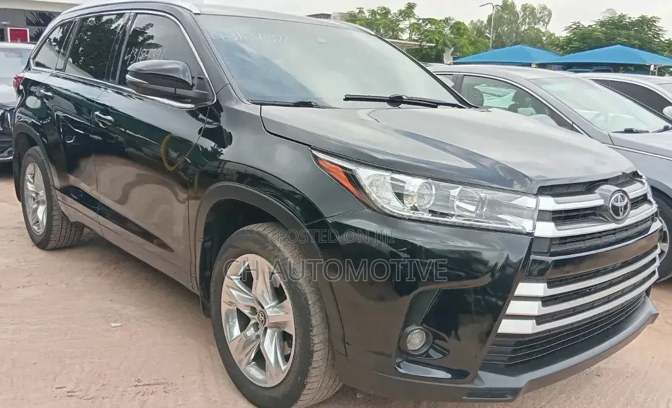 Toyota Highlander Limited 4x4 V6 (3.5L 6cyl 8A) 2018 Black