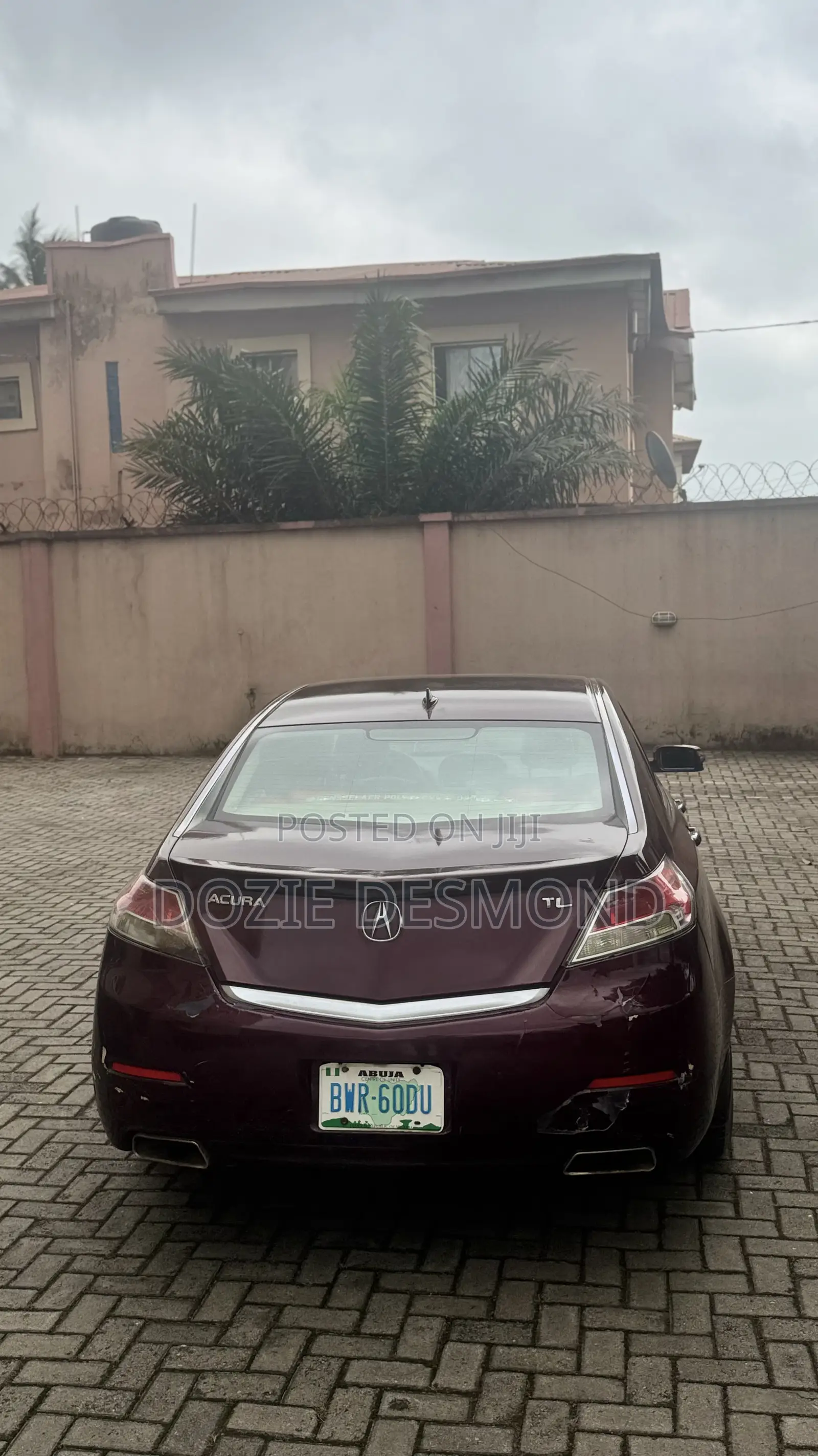 Acura TL 2009 Maroon