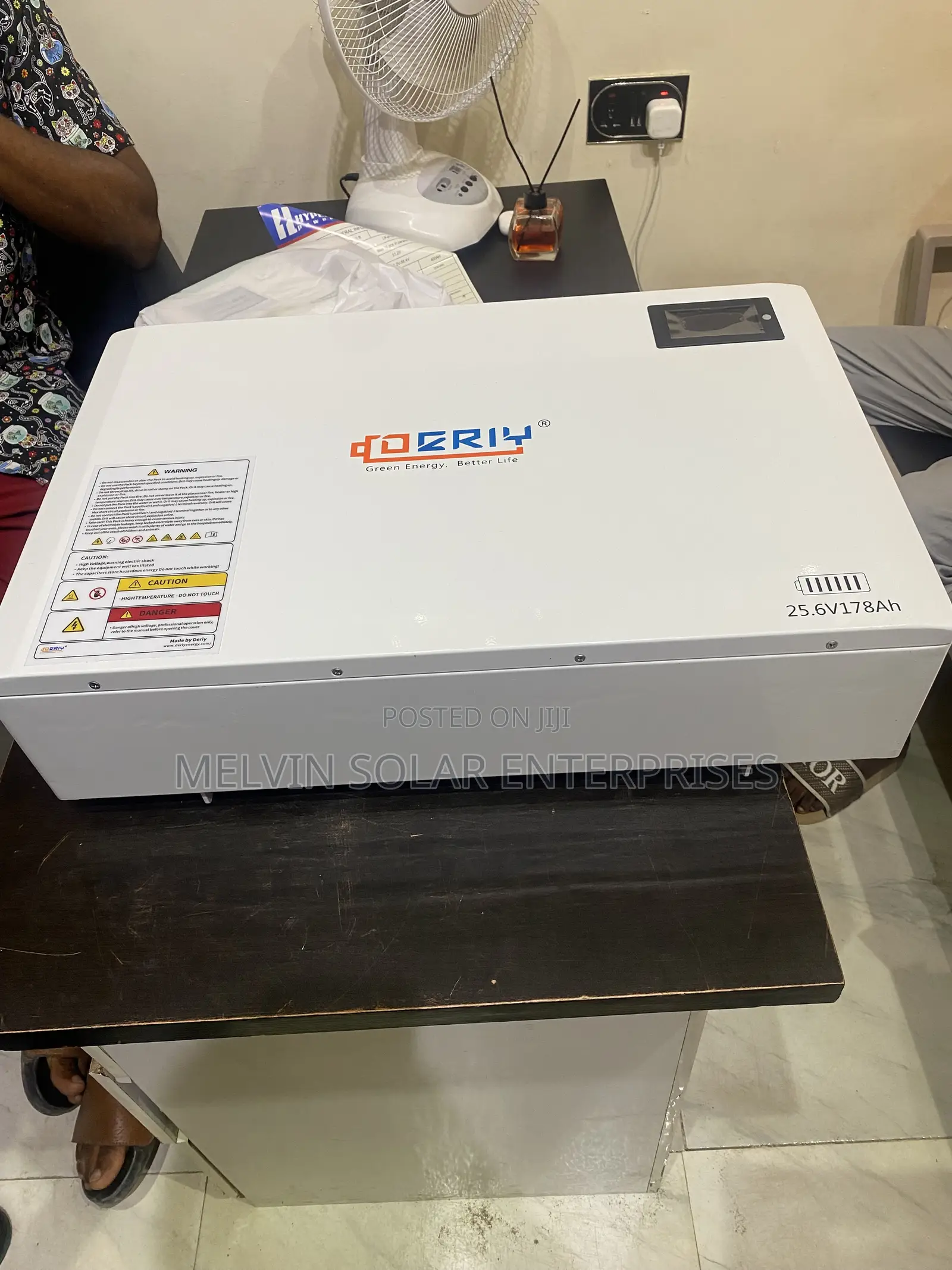 DERIY SOLAR 4.5kwh 24v Solar Lithium Ion Phosphate Batteries Available