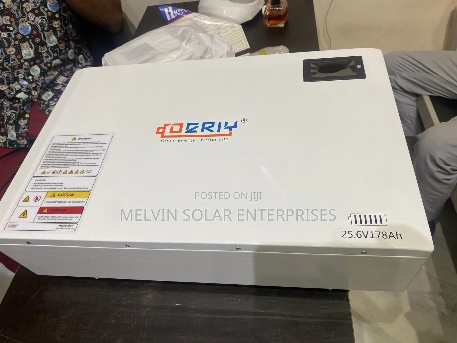 DERIY SOLAR 4.5kwh 24v Solar Lithium Ion Phosphate Batteries Available