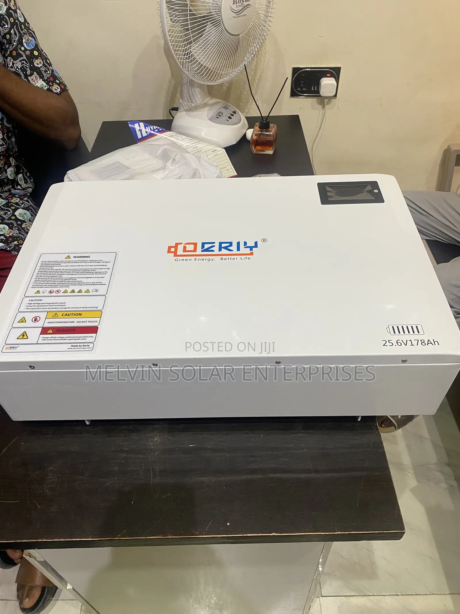 DERIY SOLAR 4.5kwh 24v Solar Lithium Ion Phosphate Batteries Available