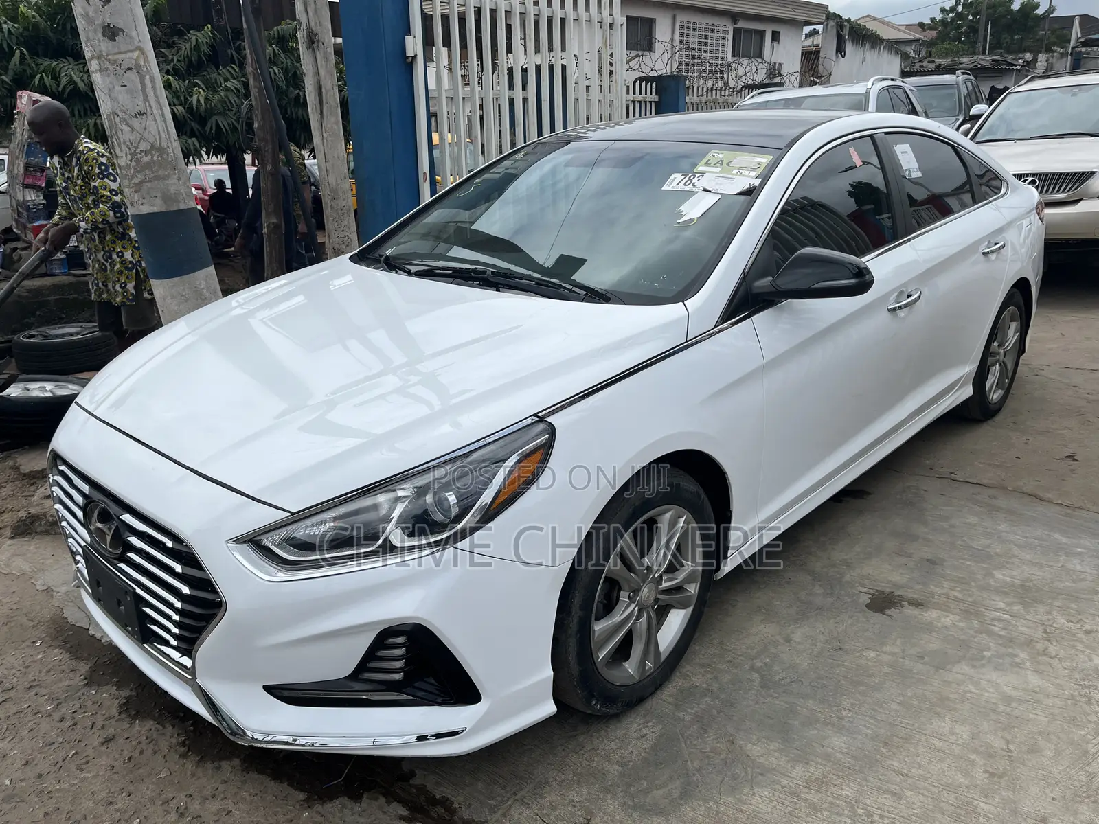 Hyundai Sonata Sport Plus 2018 White