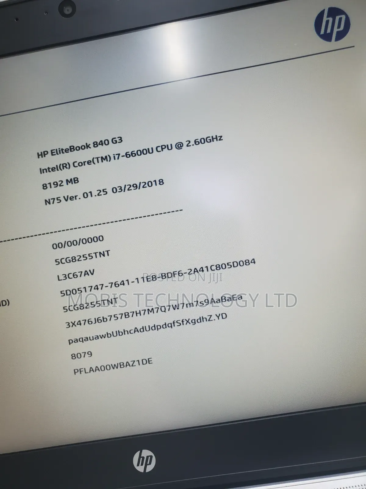 Laptop HP EliteBook 840 G3 8GB Intel Core i7 SSD 256GB